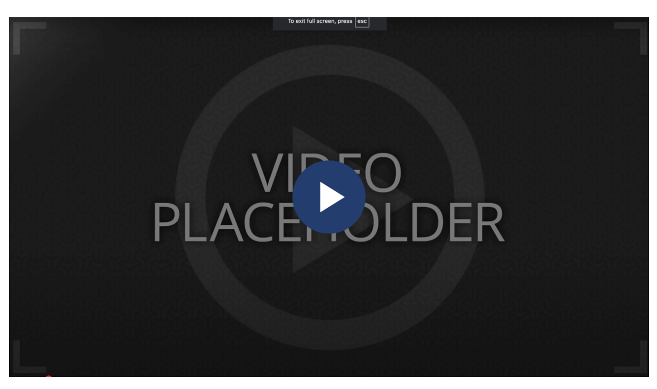 Block Video Oembed